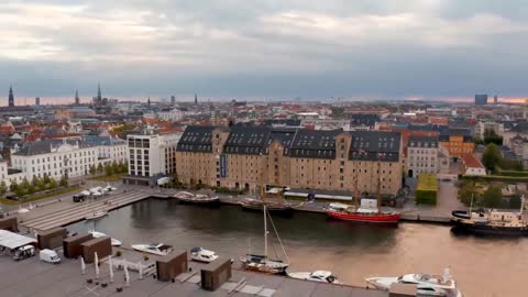 FLYING @ OVER @ DENMARK @ (4K