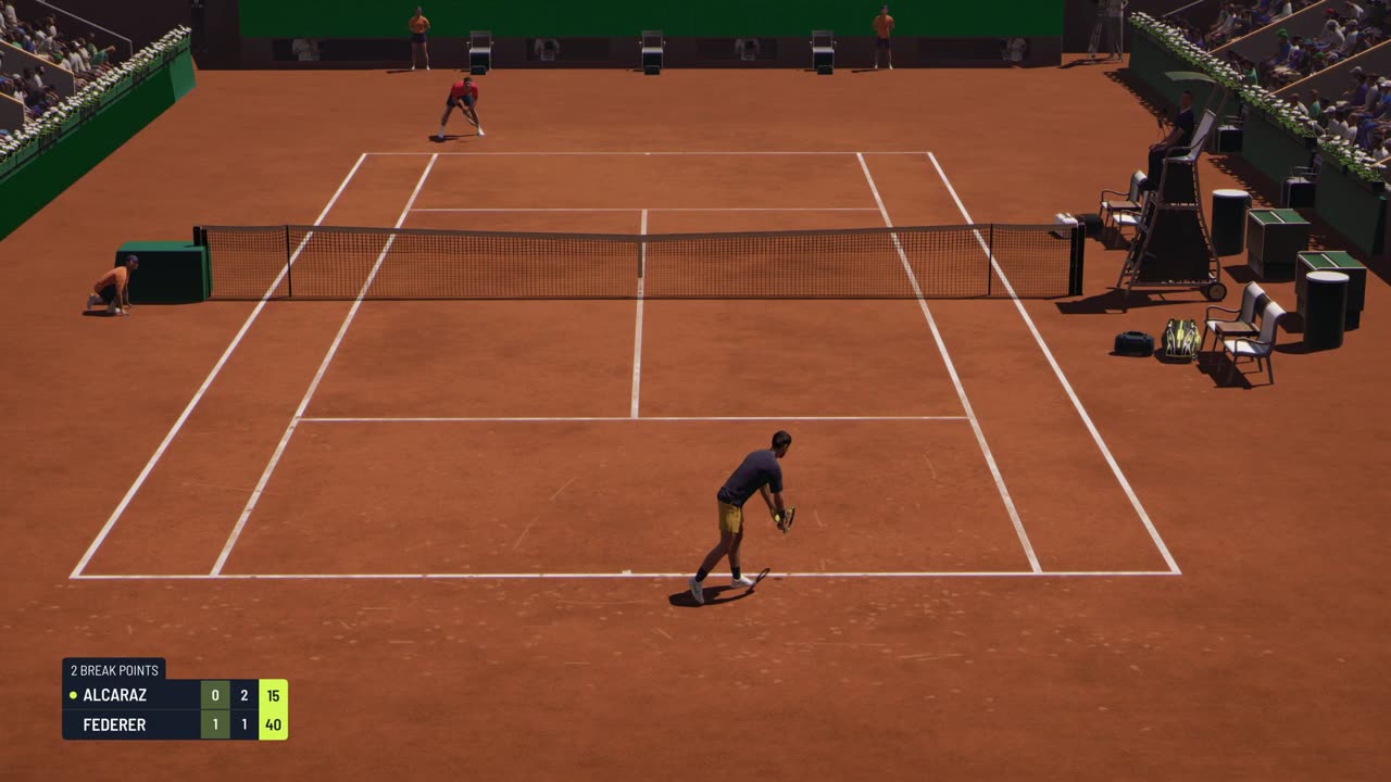 TIEBREAK - Carlos Alcaraz Vs Daniil Medvedev I Roland Garros I Expert Difficulty