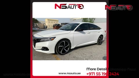 Honda Accord 2022 Sport 1.5 Turbo - American Specification - NS Auto Garage - Al Qouz Dubai - UAE