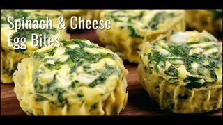 Delicious Keto Snack – Keto Spinach and Cheese Egg Bites