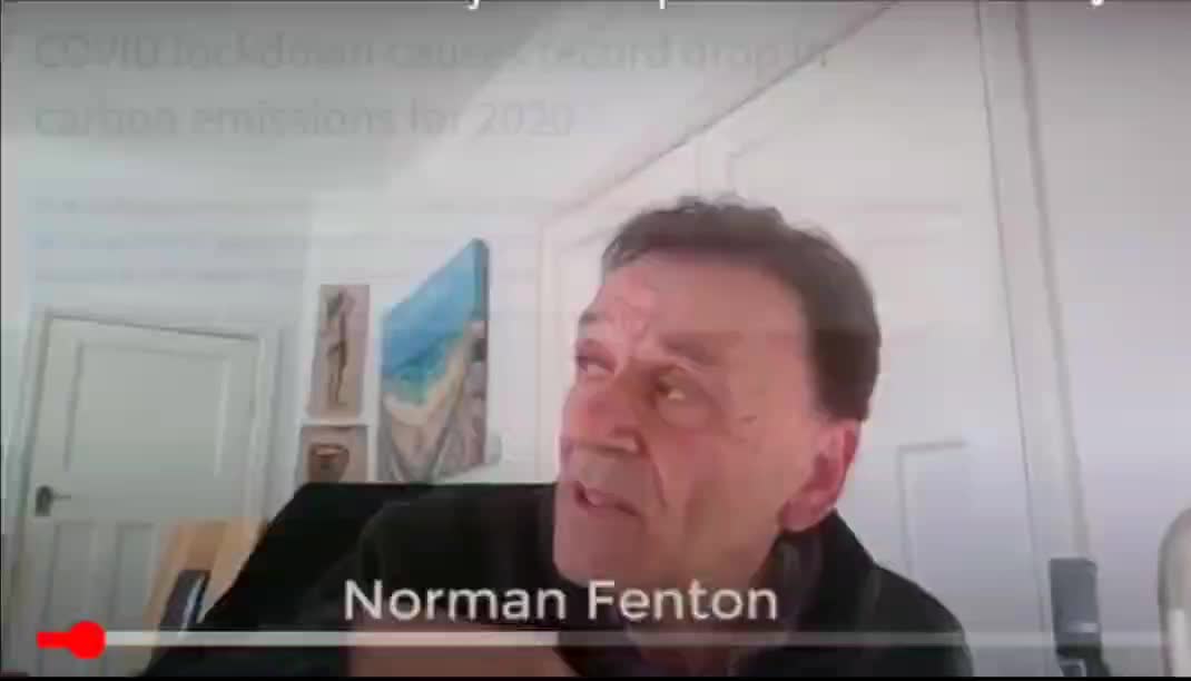 Norman Fenton on lockdowns to climate change