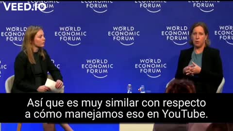 LA DE YOUTUBE EN EL FORO ECONOMICO MIERDAL JUSTIFICANDO LA CENSURA