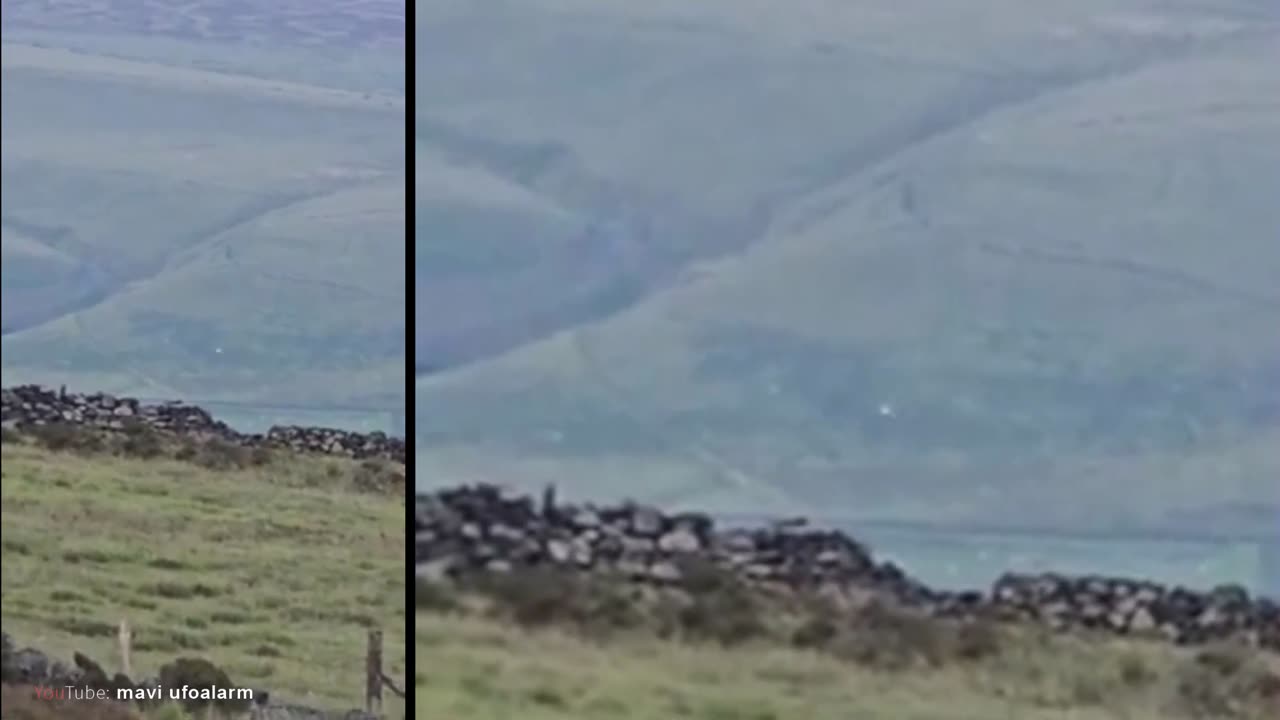 A clear UFO next to the plane! Strange thing in the conflict zone