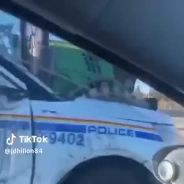 CANADA LAW ENFORCEMENT🇨🇦🛣️🚜🚓CHASE SPEEDING TRACTOR ON HIGHWAY🍁🛣️🚜🚔💫
