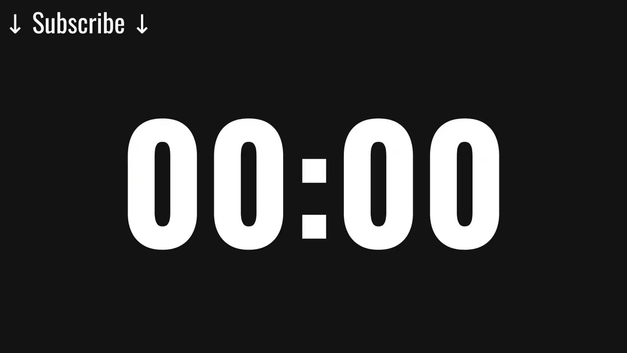 34 Minute Timer with Countdown