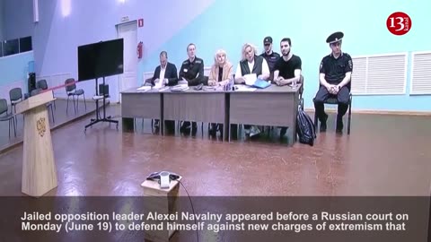 Russia's Navalny defends himself in court against new extremism charges