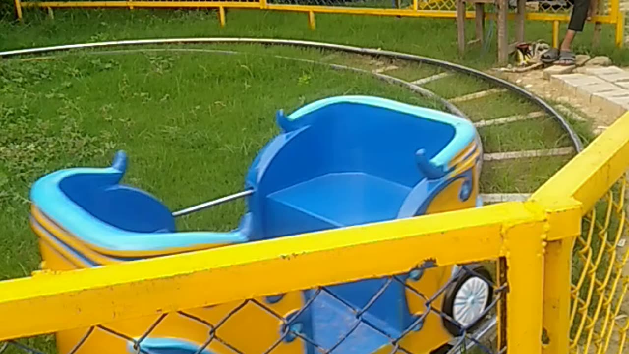 My baby enjoying