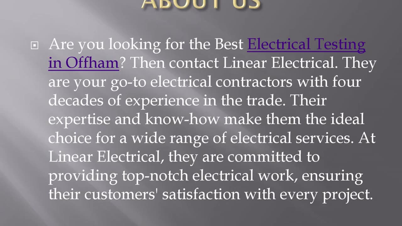 Best Electrical Testing in Offham