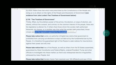 Machines: Anyone chosen with a machine outside of law is not elected.