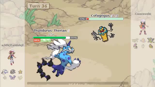 Pokemon online battle #9 [rb] Hidden power ice ftw!