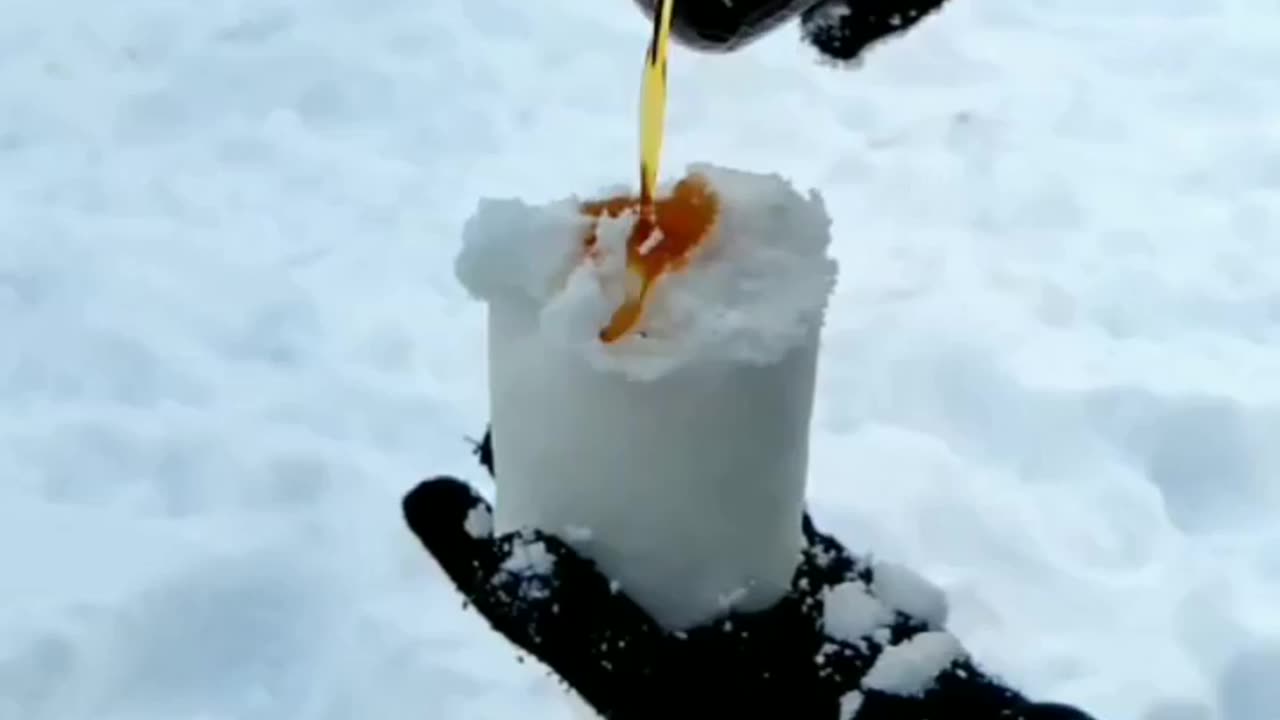 Snowfall with xxx rum