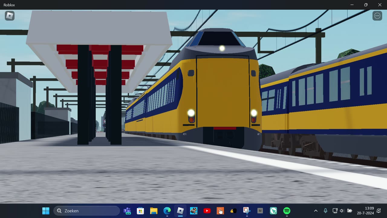 a train departs in roblox!