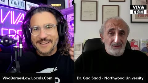 Gad Saad's Faux Fear Trump-Victory MELTDOWN! Mass-Formation Psychosis IS REAL! Viva Frei Clip