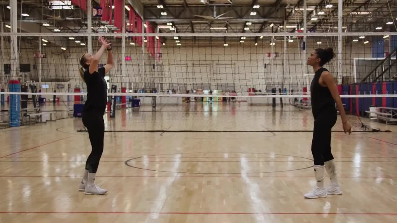 How to become a better volleyball setter ft. Team USA's Rachael Adams Olympians' Tips-sFxs0EPD68Q