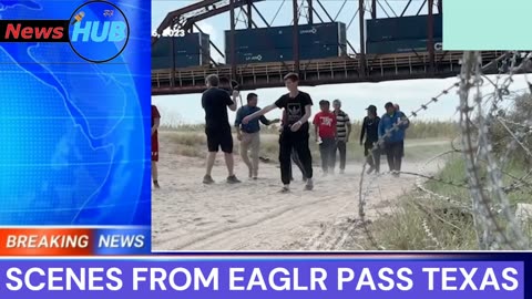 Texas Town Sees Continued Surge Of Border-Crossing Migrants