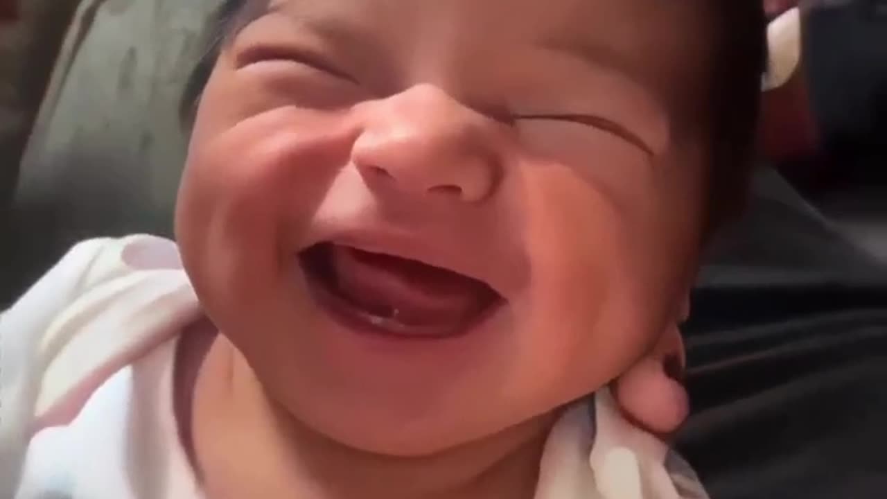 Cute baby cute smile see this video you forget your problem ❣️