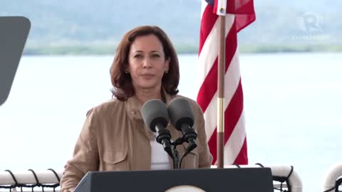 US VP Kamala Harris meets with Philippine