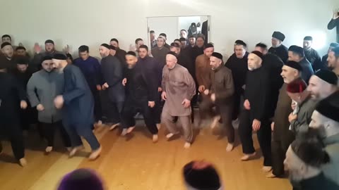 Muslim Saturn's Cube Style Techno Dance