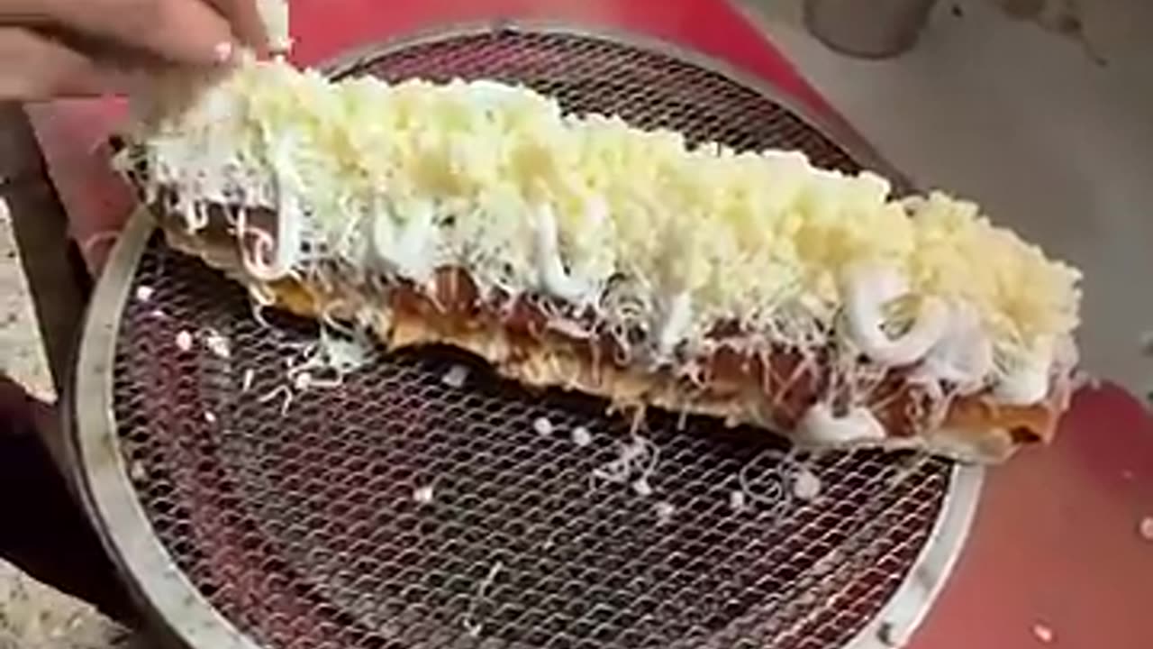 Mumbai Loaded Missile Cheese Sandwich _ Indian Street Food _