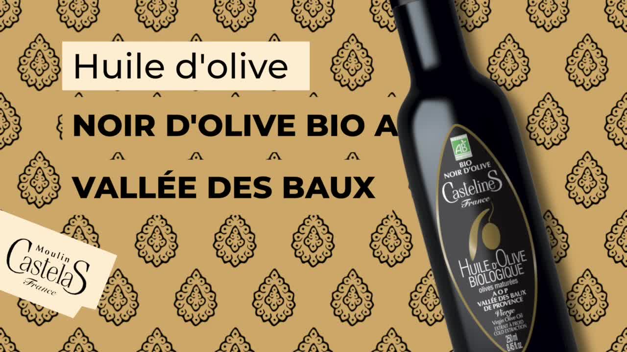 Et si notre Noir d'olive AOP Vallée des Baux biologique c'était une époque ?