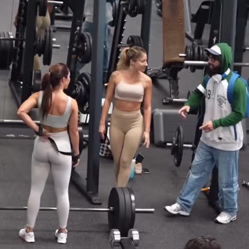 I’m first time here 🗿 gym prank