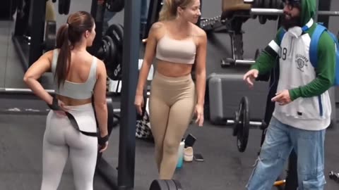 I’m first time here 🗿 gym prank