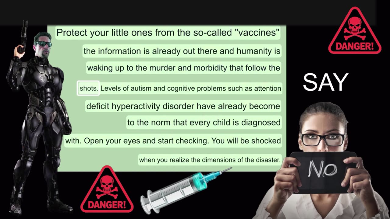 Protect your little ones from the so-called "vaccines" ❌💉❌🙅🤯☠️⚠️🚨🥲🤦‍♂️