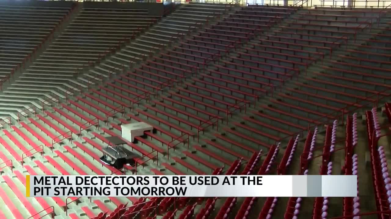 Metal detectors to be used at The Pit