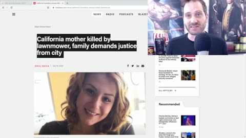 Homeless California Woman Run Over & Killed By Riding Lawnmower