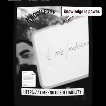 NOTICE OF LIABILITY 📑😎👍