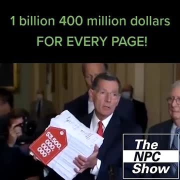 The 3.5T Bill The Dummycrats Are Trying To Pass 🟠⚪🟣The NPC Show
