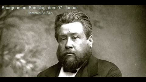 Spurgeon am Samstag, dem 07. Januar