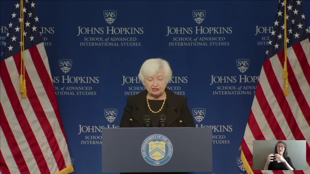 Remarks by Secretary of the Treasury Janet L. Yellen at SAIS on U.S.- China Relationship