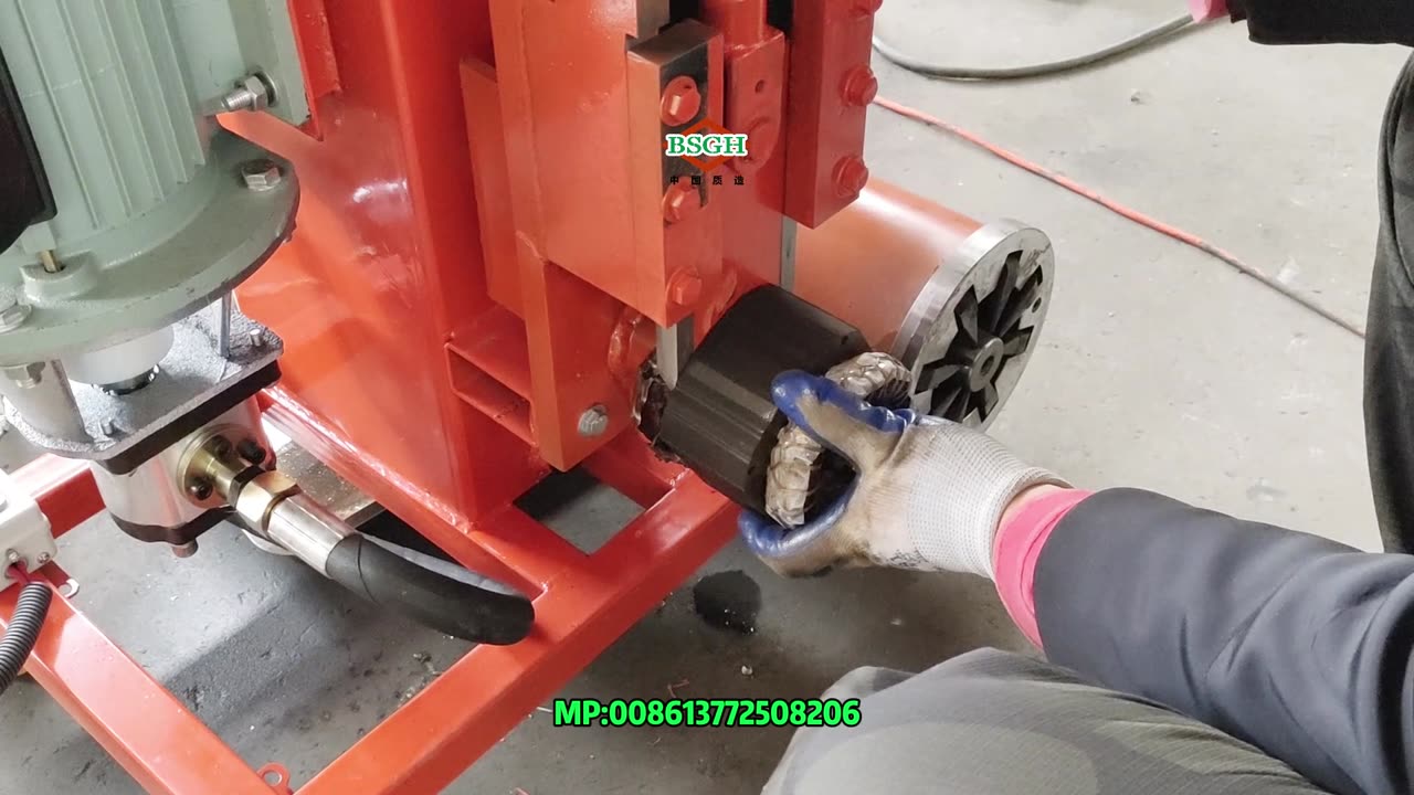 New Color Mini Motor Recycling Machine