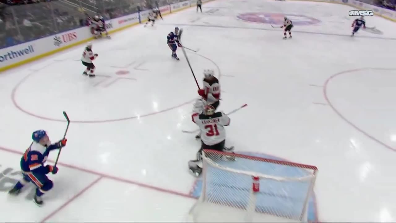 Kahkonen Shuts Out Opponent in Devils Debut!