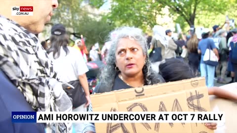 Ami Horowitz Asks Protestors Who Committed the Atrocities of Oct 7