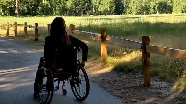 National Parks in a wheelchair.