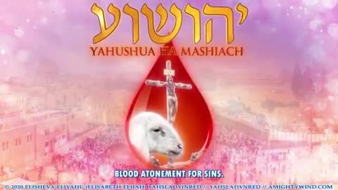 YAHUSHUA THE PERFECT BLOOD ATONEMENT for our sins