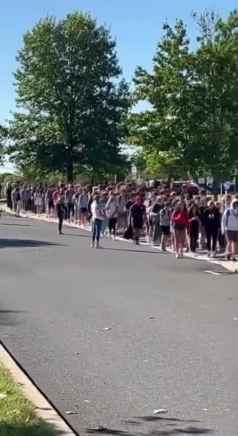 Hundreds of Pennsylvania high school students staged a walkout to protest boys using girls’ bathrooms