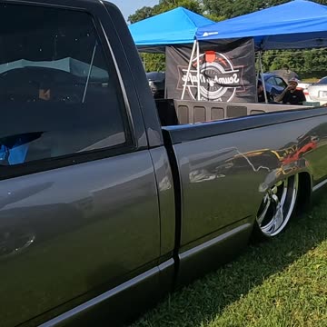 Slammed Lowered Chevrolet 1500 Pickup Truck