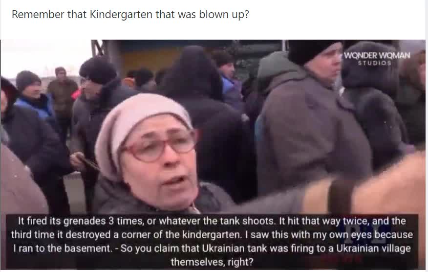 Citizens of Ukraine confirm Ukranian forces are firing on their own people.