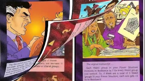 Illuminati Card Game. Let's take a look at all the cards from M - Z. from 1982