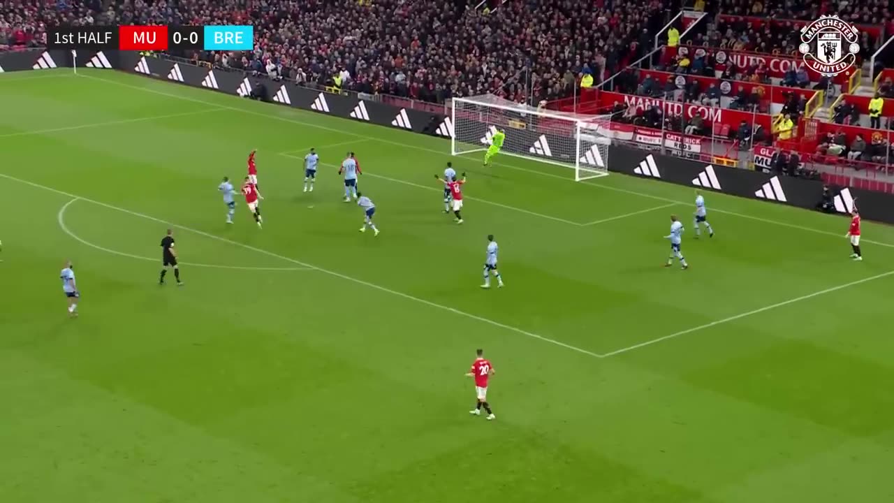 3 Points At Old Trafford - Man Utd 1-0 Brentford Highlights