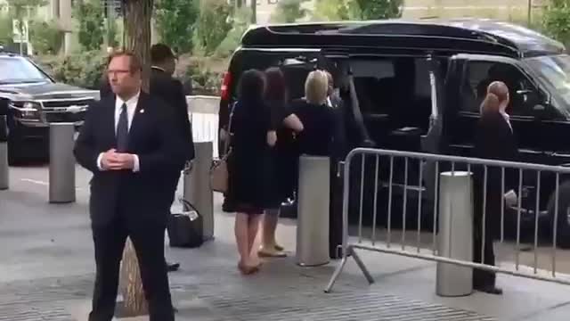 Killery arrest 2016 9/11 at 911 memorial event