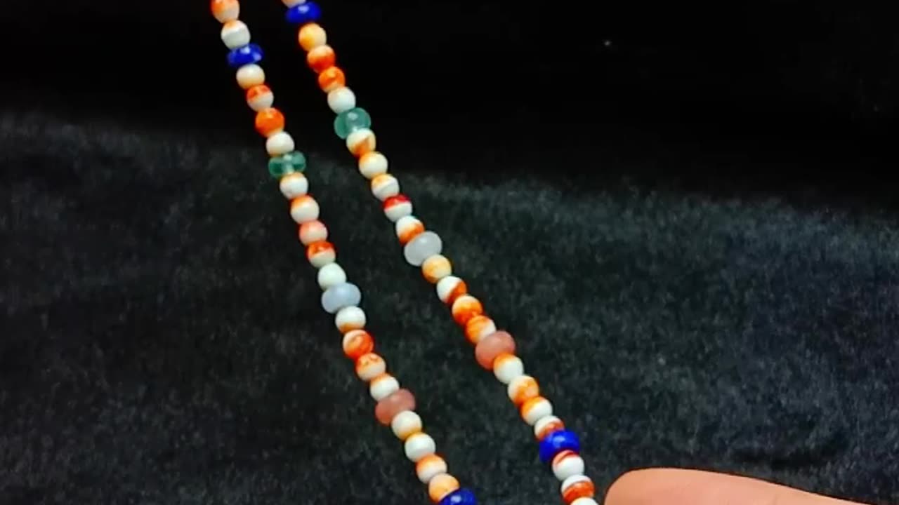 Lapis lazuli spiny oyster jasper Rhodochrosite Natural turquoise Multi Stone Beaded 04