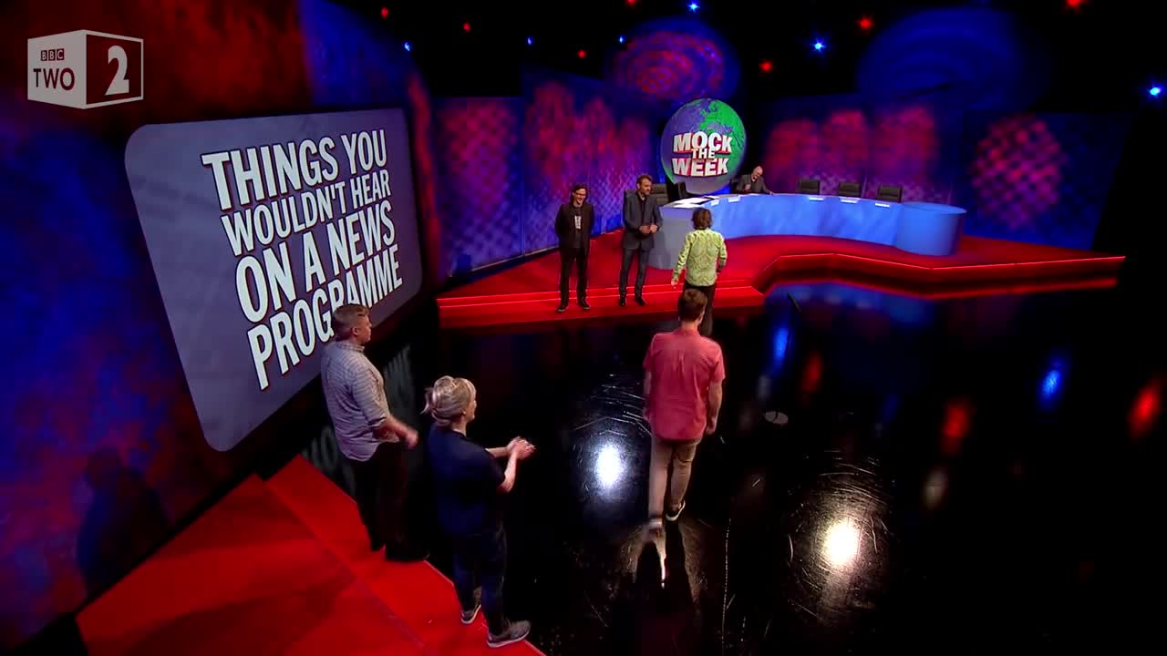 Things you wouldn’t hear on a news programme Mock the Week - BBC