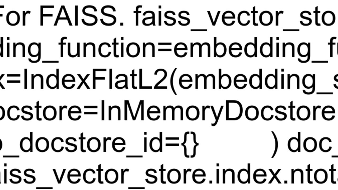 How to check number of documents in vectorstore in langchain