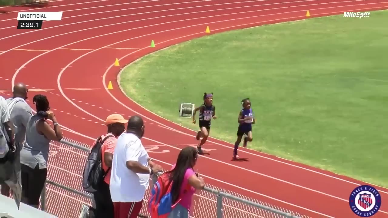 Amazing Kick From 6-Year-Old For 800m National Record