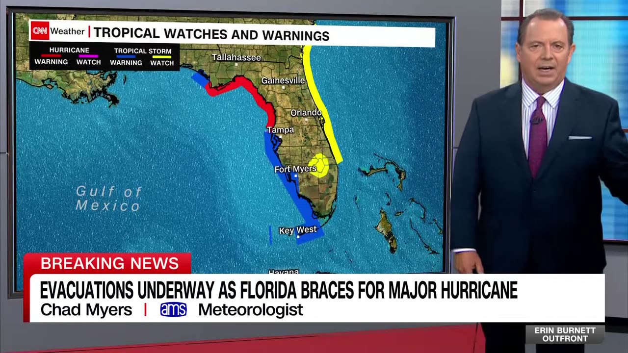 Florida's Hurricane Evacuations Underway as Helene Approaches