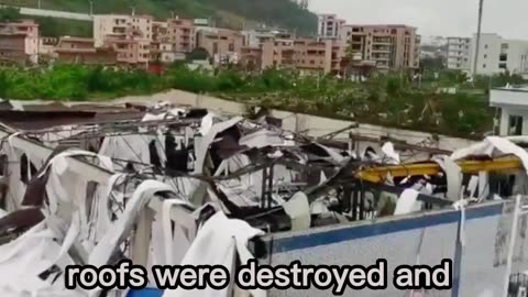 🚨🌪️ Guangdong, China Ravaged by the Wrath of Mother Nature!